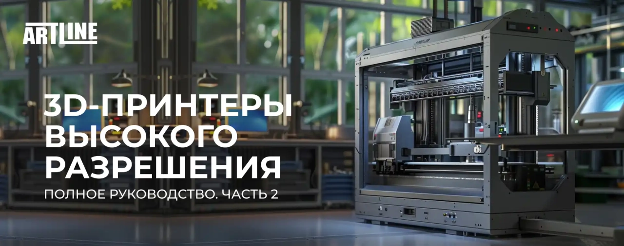 3D-принтеры высокого разрешения: полное руководство (Часть 2)