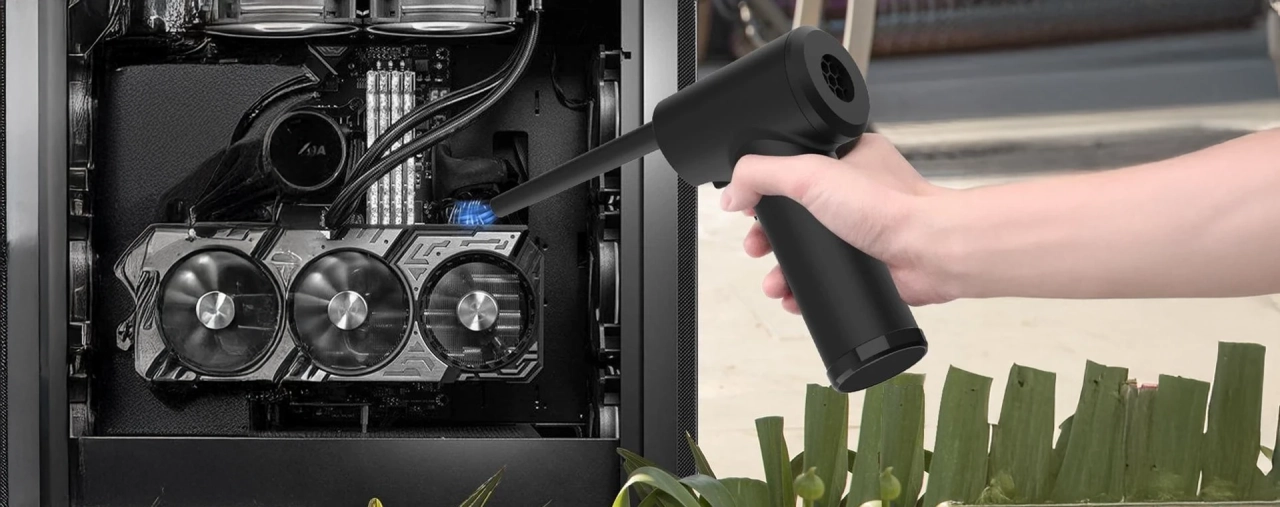 Чистка ПК стисненим повітрям: ефективний метод догляду за комплектуючими