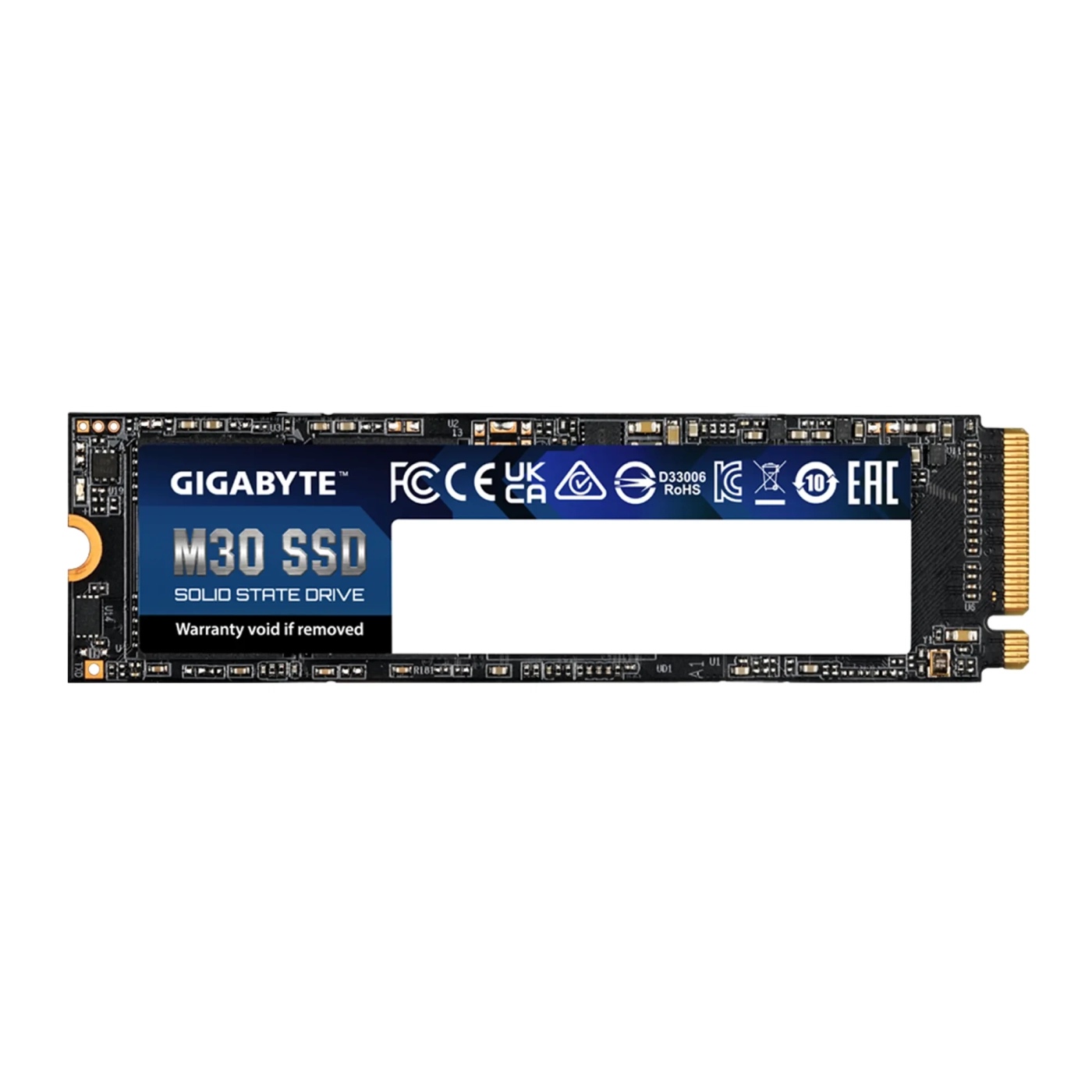 Gigabyte M30 512GB M.2 PCIe NVMe 3.0 x4 3D TLC: Быстрый и Надежный SSD Диск  для Вашего ПК, GP-GM30512G-G