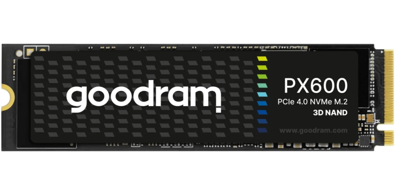 Купить SSD GOODRAM PX600 1TB M2 NVMe 2280 PCI Express 4.0 x4 - Обзор,  Характеристики, Тесты, SSDPR-PX600-1K0-80