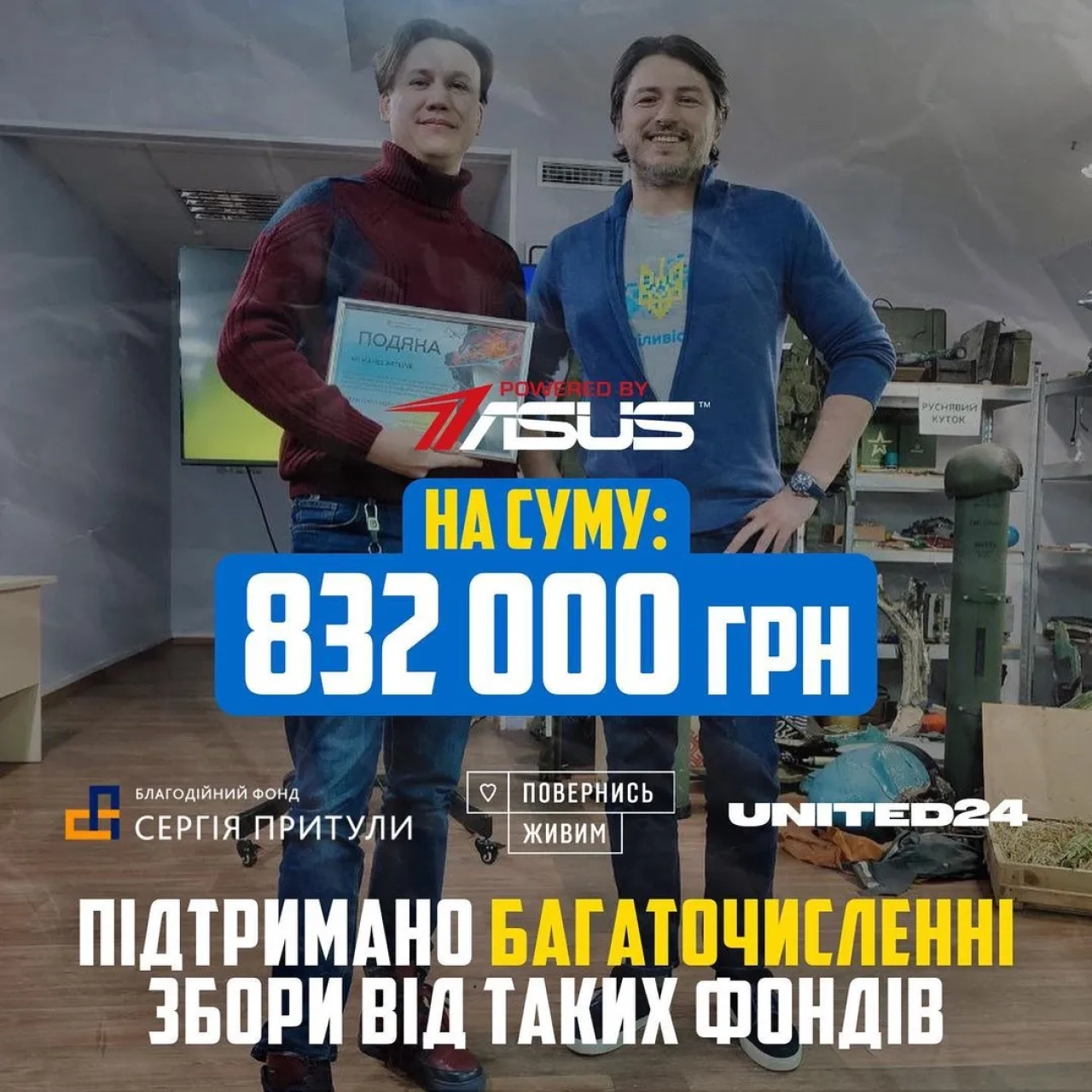 Допомога для ЗСУ: підсумки за 2022 рік