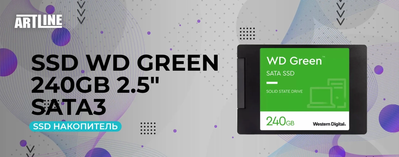 SSD WD Green 240GB 2.5" SATA3