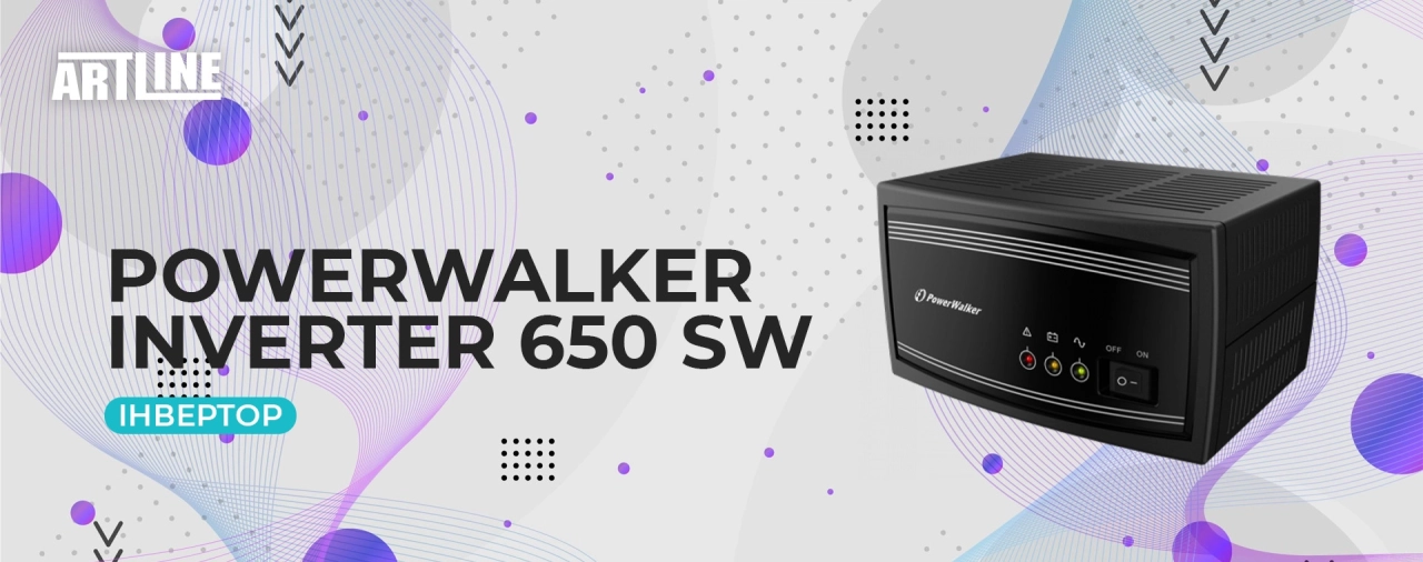 PowerWalker Inverter 650 SW