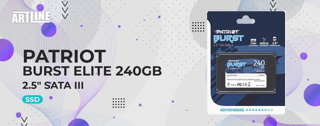 SSD Patriot Burst Elite 240GB