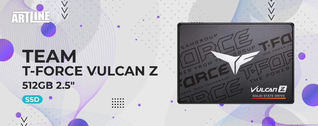 SSD Team T-Force Vulcan Z 512GB 2.5" (T253TZ512G0C101)
