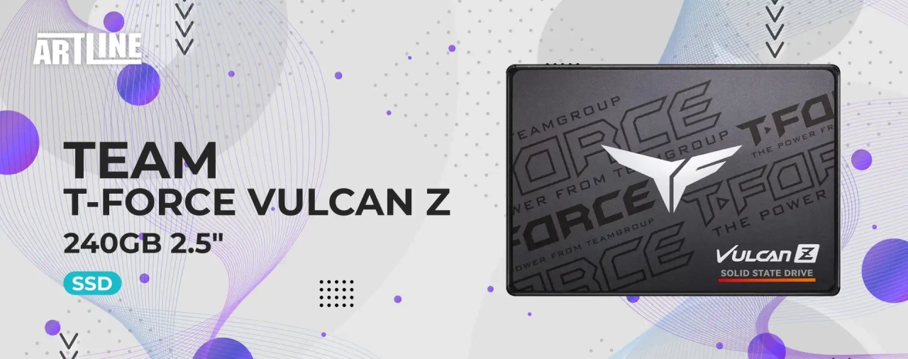 SSD Team T-Force Vulcan Z 240GB 2.5" (T253TZ240G0C101)