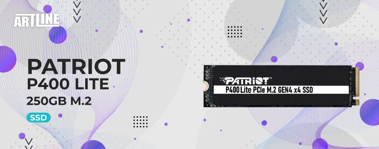 SSD Patriot P400 Lite 250GB M.2 (P400LP250GM28H)