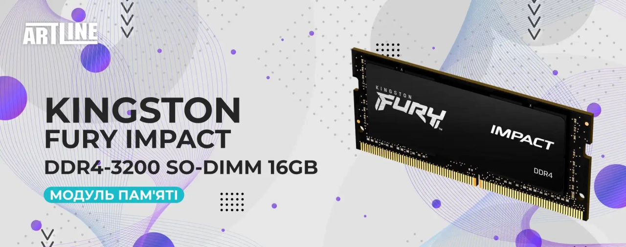 Kingston Fury Impact DDR4 3200 SO-DIMM 16GB