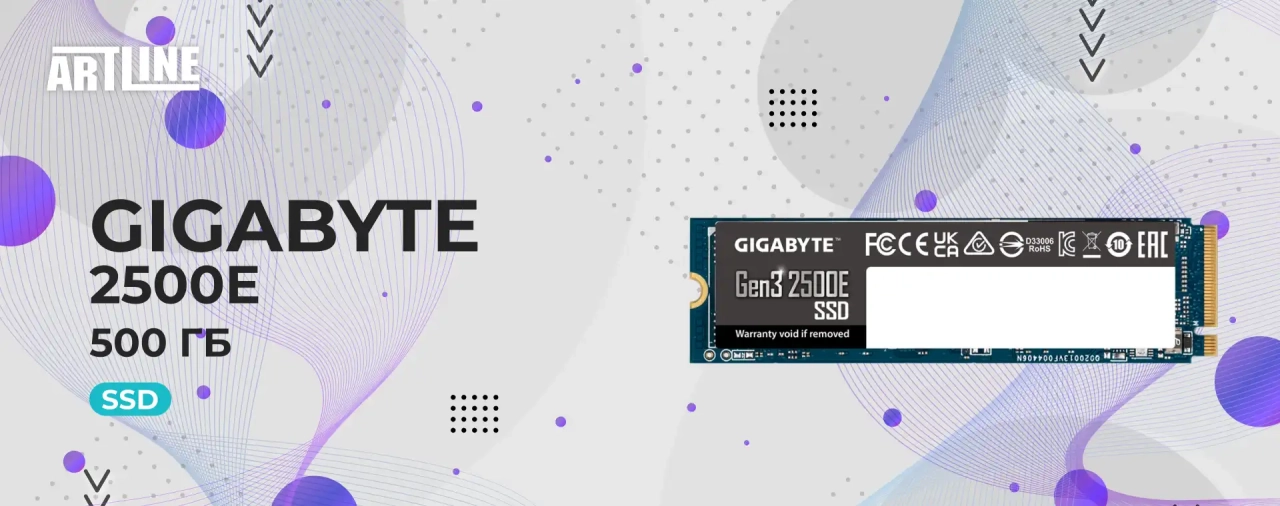 SSD Gigabyte 2500E G325E500G 500 ГБ (G325E500G)