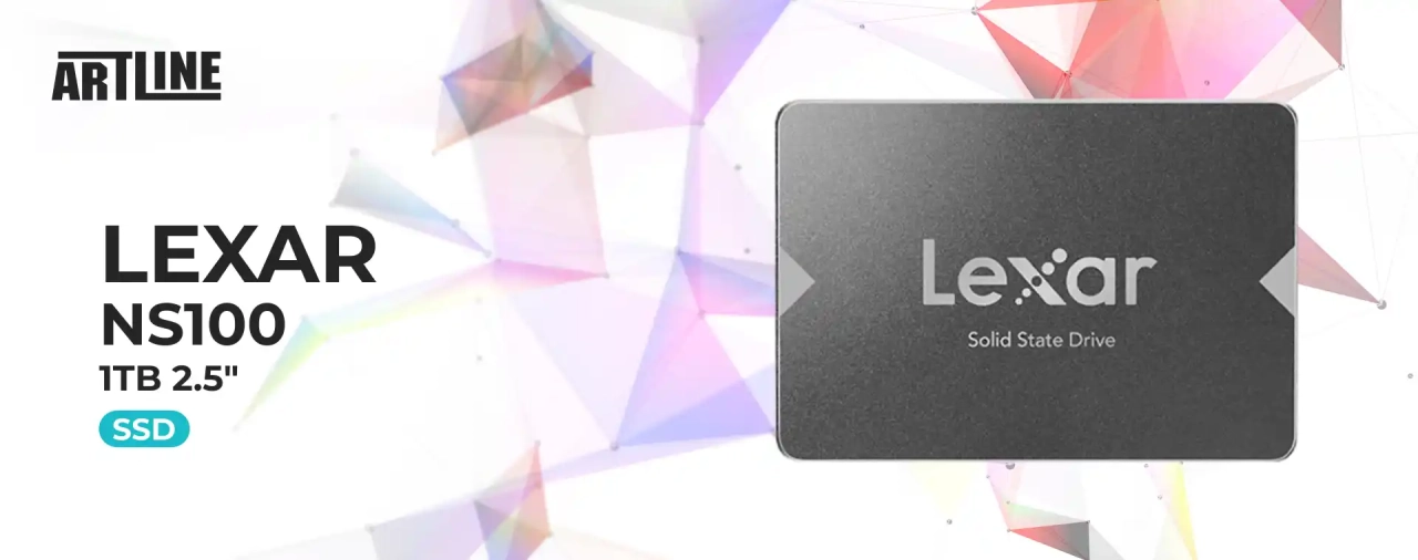 SSD диск Lexar NS100 1TB 2.5" (LNS100-1TRB)