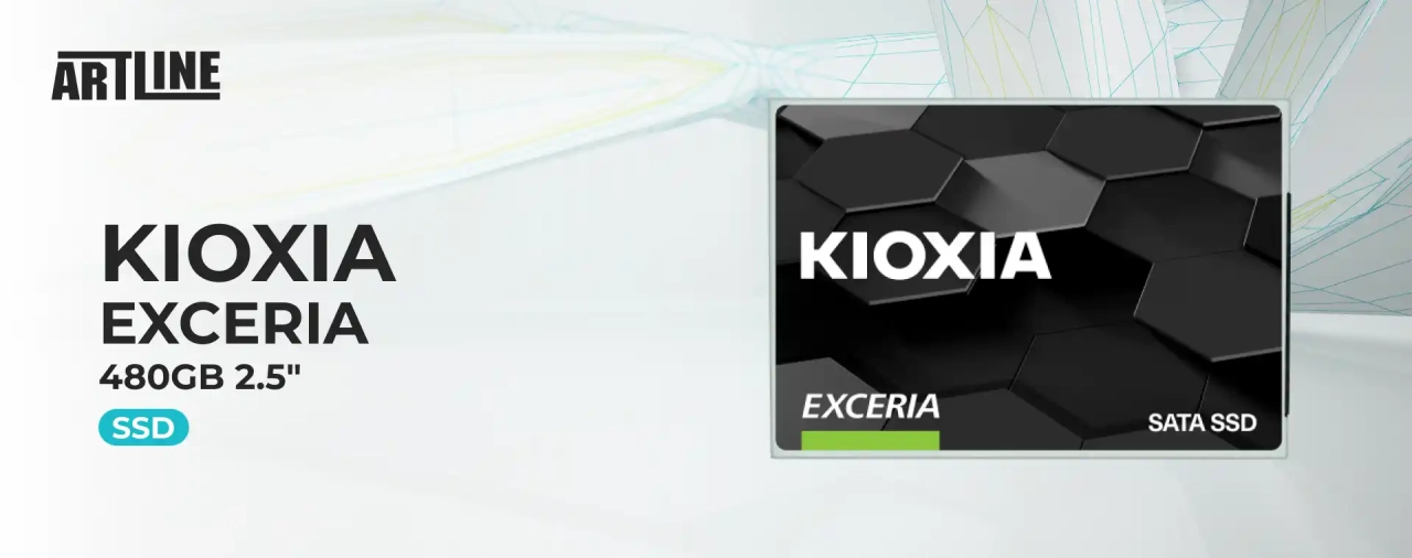 SSD диск Kioxia Exceria 480GB 2.5" (LTC10Z480GG8)