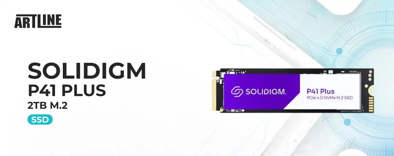 SSD диск Solidigm P41 Plus 2TB M.2 (SSDPFKNU020TZX1)