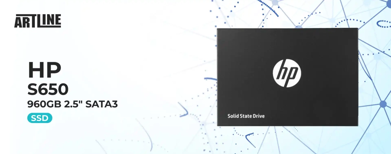 SSD диск HP S650 960G 2.5" SATA3 (345N0AA)