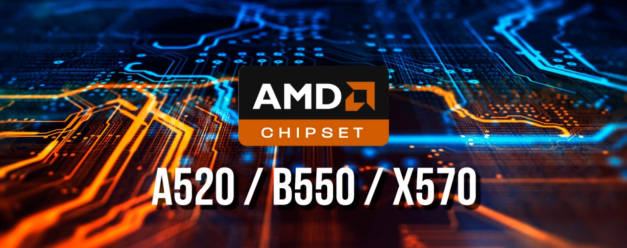 Сравнить чипсеты AMD X570, B550 и A520