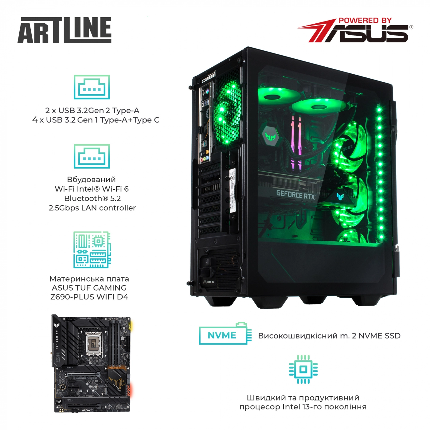 Купити Комп'ютер ARTLINE Gaming TUFv102 - фото 4