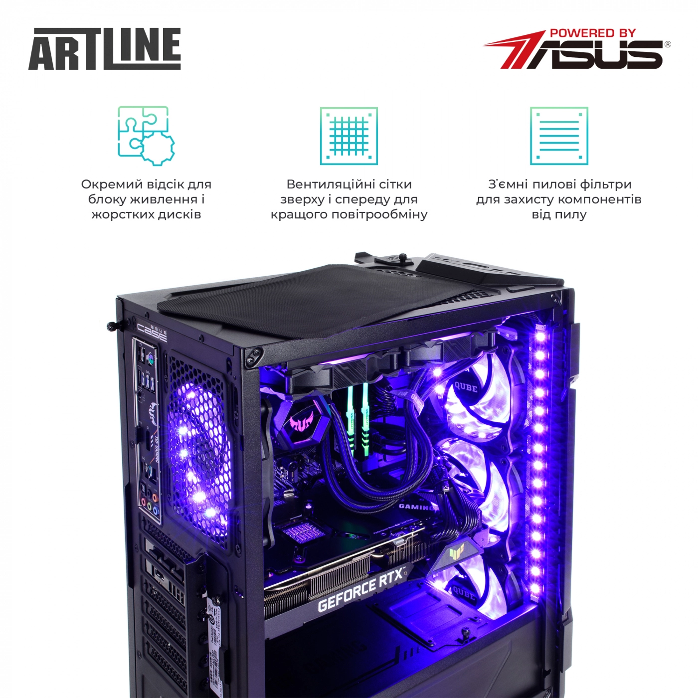 Купити Комп'ютер ARTLINE Gaming TUFv98Win - фото 11