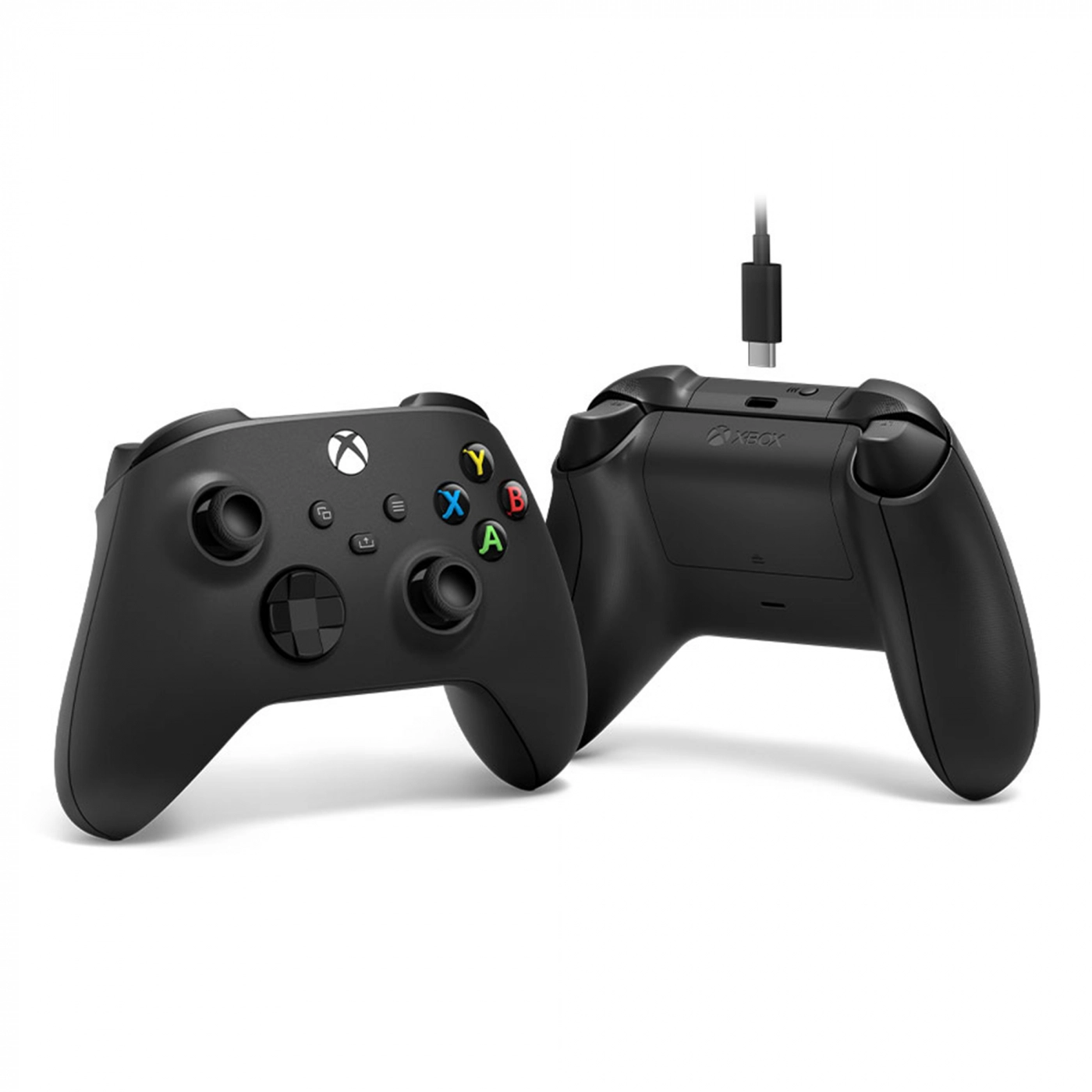 Купить Геймпад Microsoft Xbox Series X | S Wireless Controller Carbon Black plus USB-C Cable - фото 4