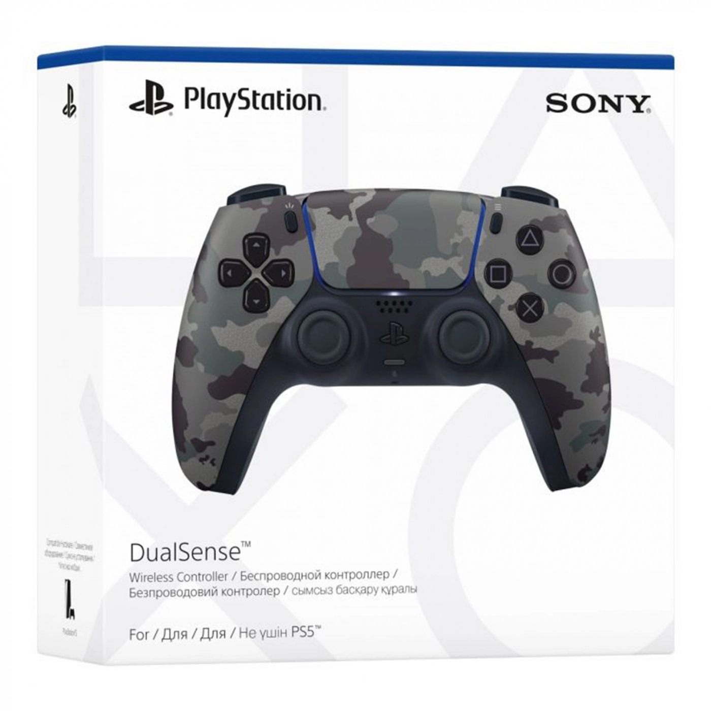 Купити Геймпад Sony PlayStation 5 Dualsense Grey Cammo - фото 5