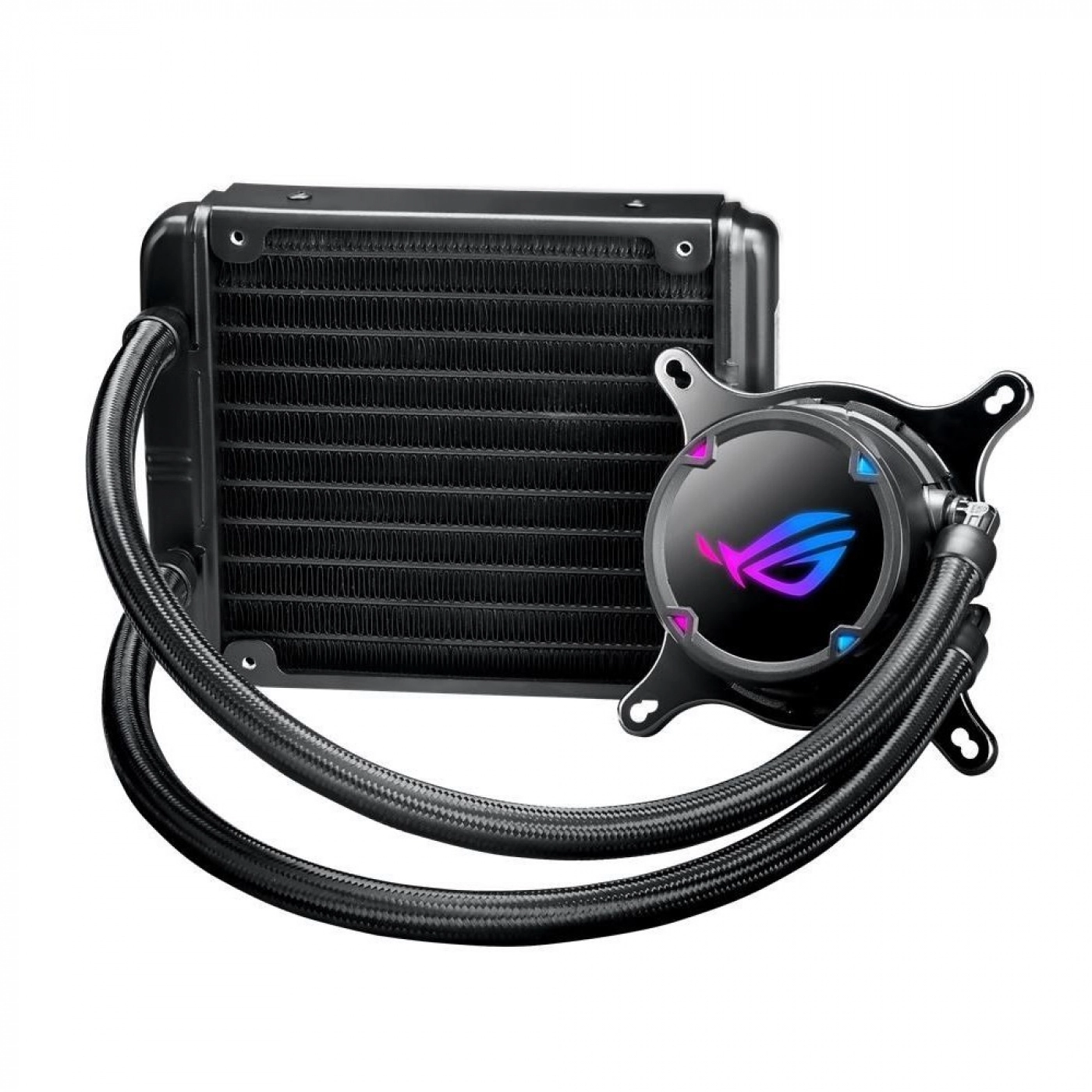 Купить Система жидкостного охлаждения ASUS ROG Strix LC 120 Aura Sync RGB 1x120mm fan (ROG-STRIX-LC-120) - фото 2