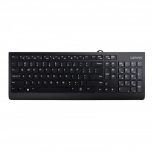 Купить Клавиатура Lenovo 300 USB UKR Black - фото 1