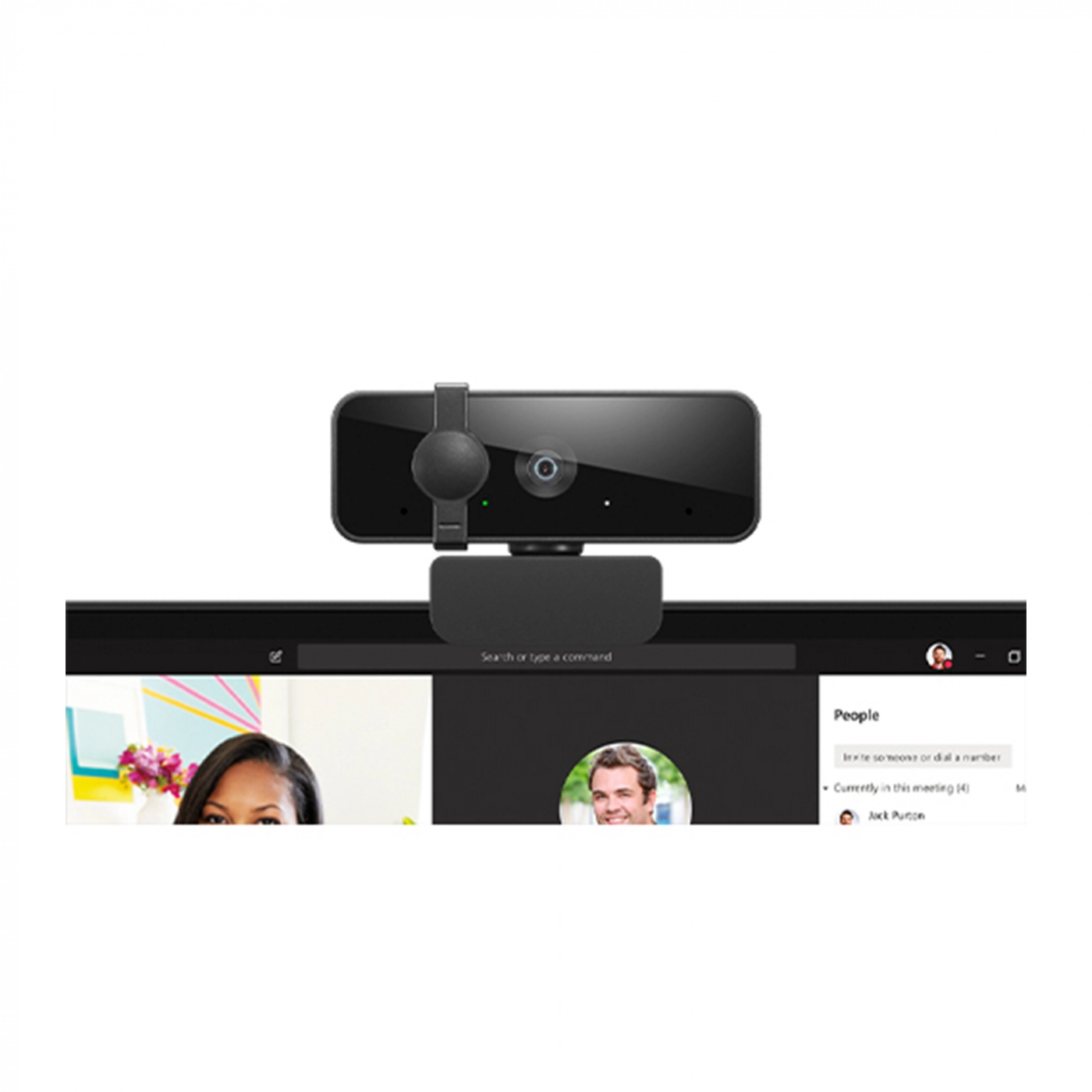 Купить Веб-камера Lenovo Essential FHD Black - фото 6