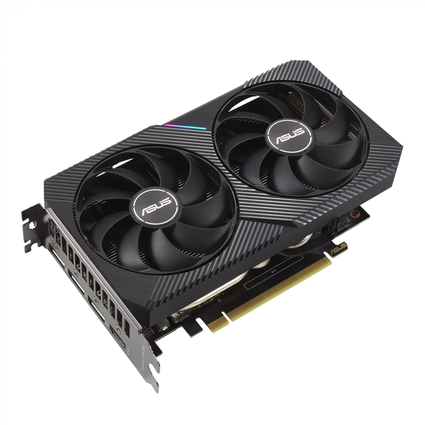 Купить Видеокарта ASUS GeForce RTX 3060 Ti Dual V2 OC Mini LHR - фото 2