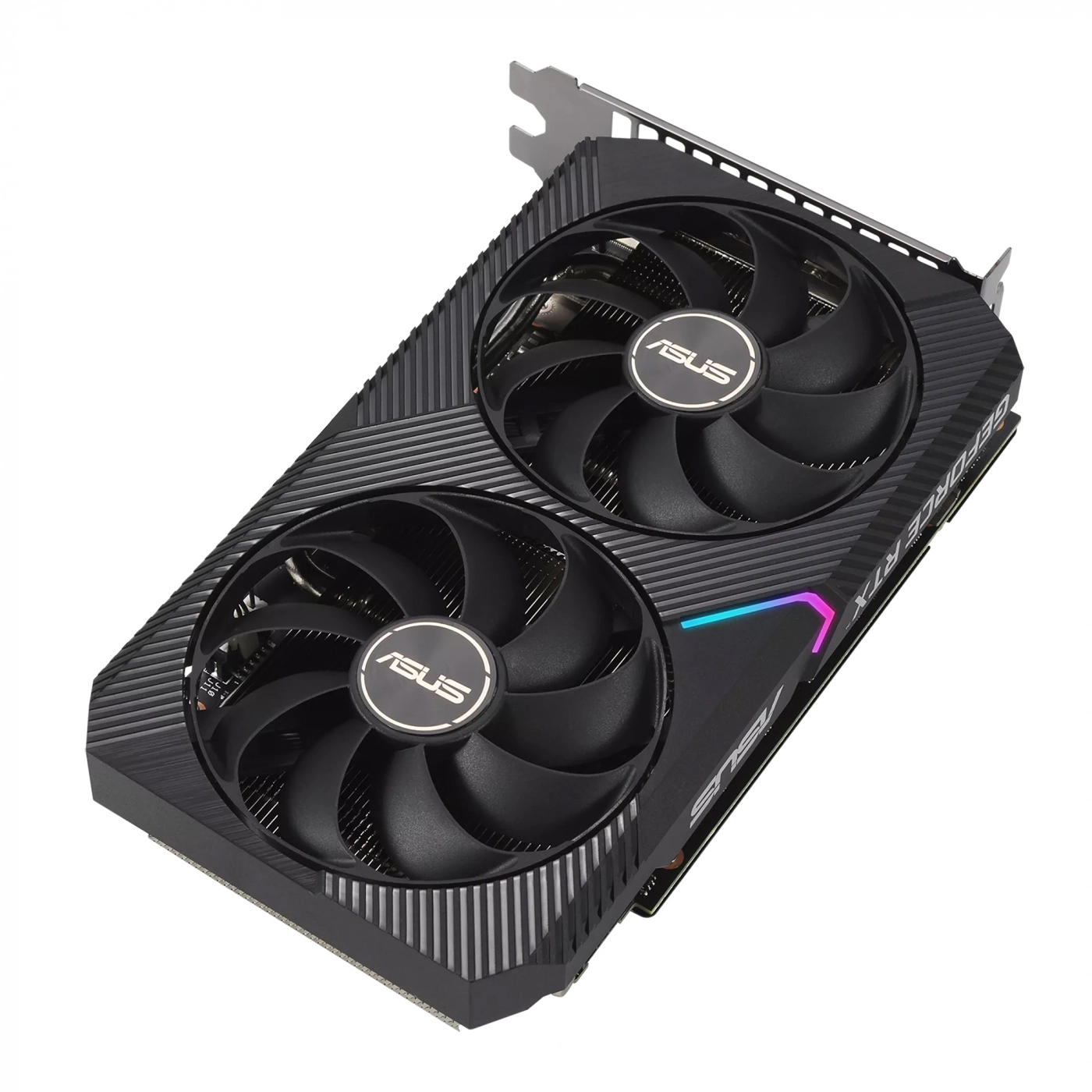 Купить Видеокарта ASUS GeForce RTX 3060 Ti Dual V2 OC Mini LHR - фото 4