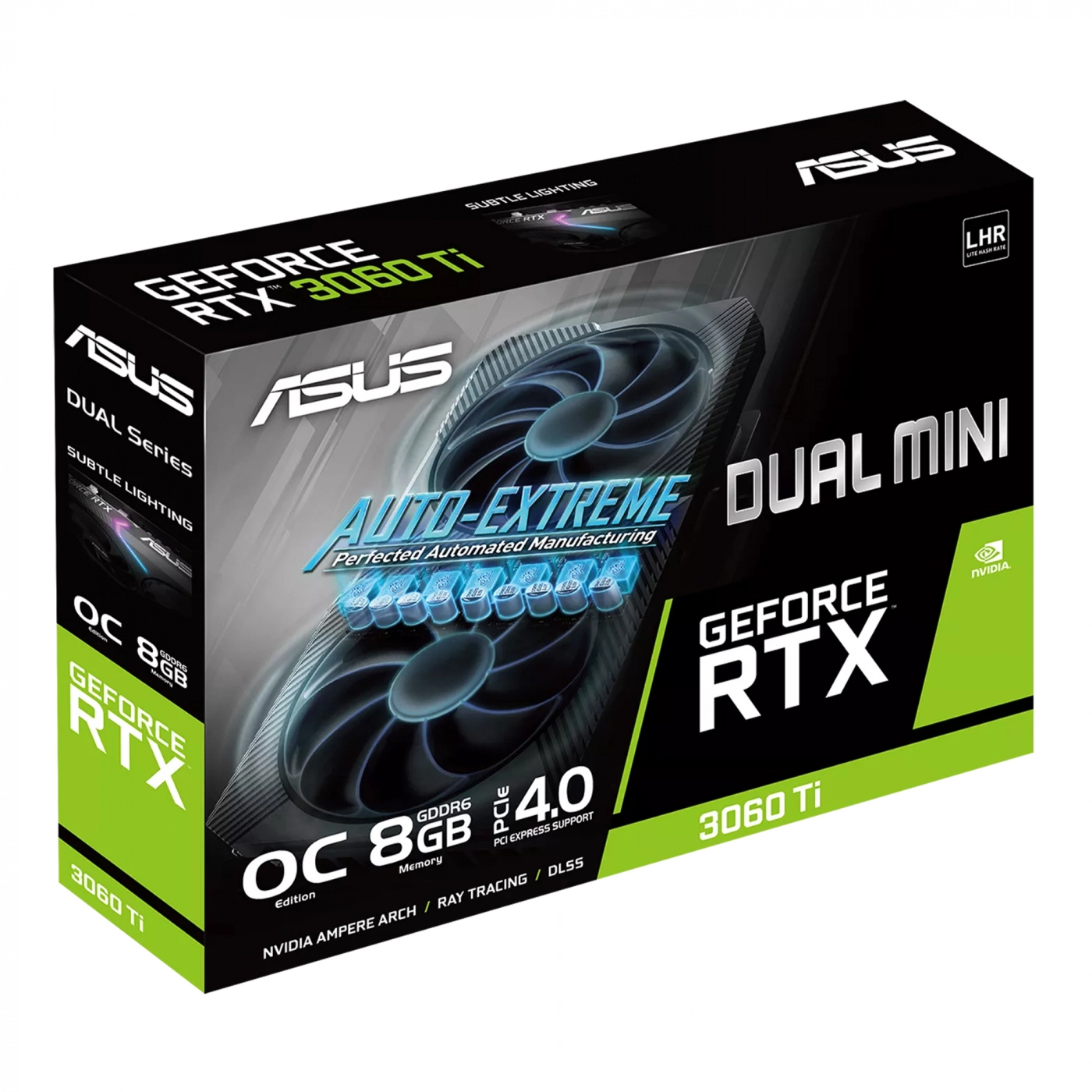 Купить Видеокарта ASUS GeForce RTX 3060 Ti Dual V2 OC Mini LHR - фото 7