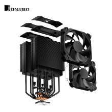 Купити Процесорний кулер JONSBO HX7280 Black (140mm/4pin/LGA1200/115X/1700/2011/AM4/AM5/4PIN PWM) - фото 13