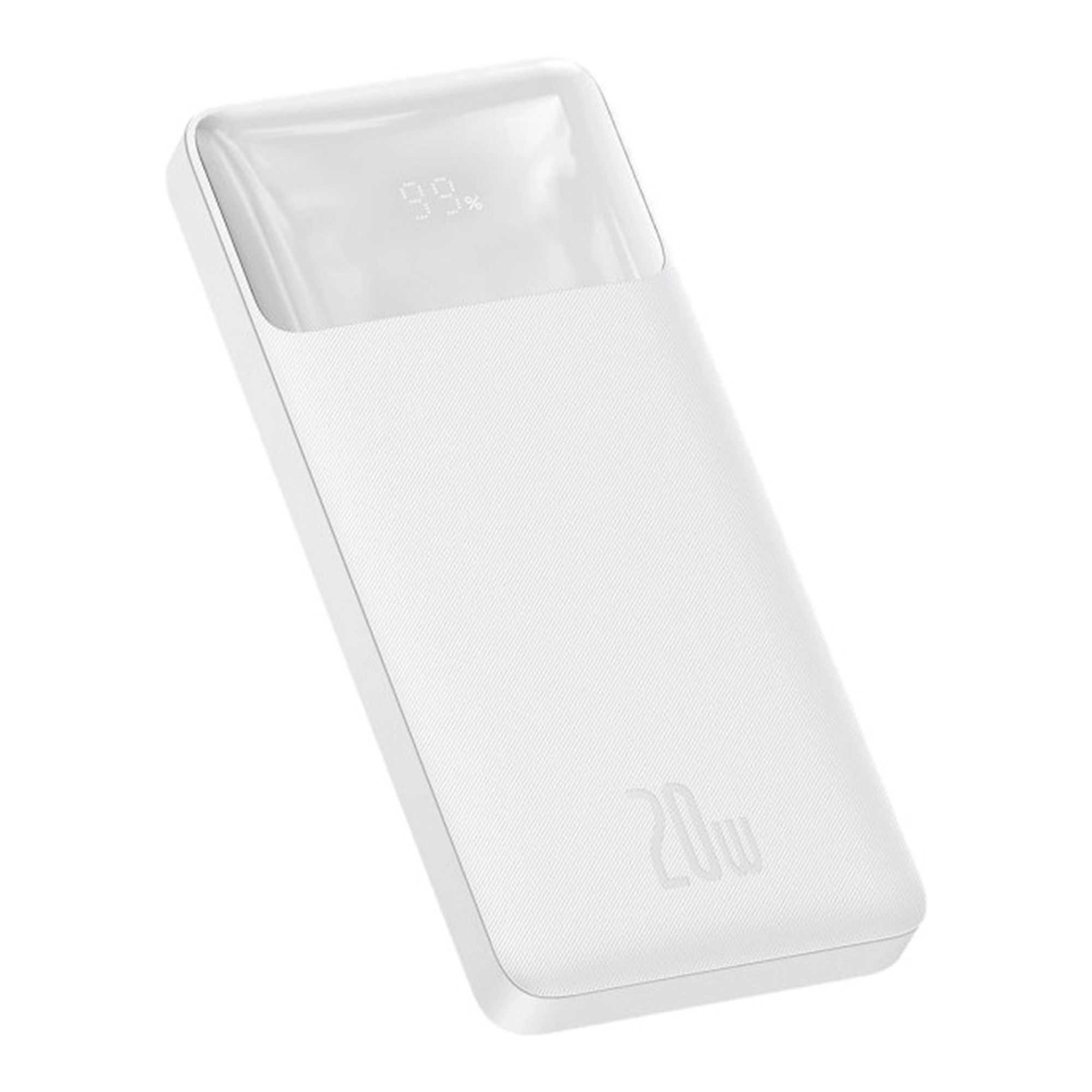 Купить Павербанк УМБ Baseus Bipow Digital Display Power bank 10000mAh 20W White - фото 1