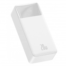 Купить Павербанк УМБ Baseus Bipow Digital Display Power bank 30000mAh 20W White - фото 1