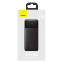 Купить Павербанк УМБ Baseus Bipow Digital Display Fast Charge Power Bank 20000mAh 20W Black Overseas Edition - фото 7