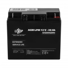 Купить Аккумулятор AGM LPM 12V 20Ah - фото 2