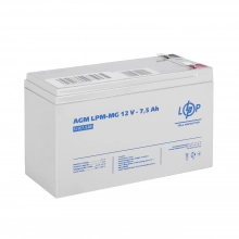 Купити Акумулятор мультигелевий AGM LPM-MG 12V 7.5Ah - фото 3