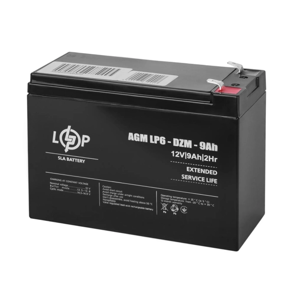 Купить Тяговый свинцово-кислотный аккумулятор LP 6-DZM-9Ah - фото 4