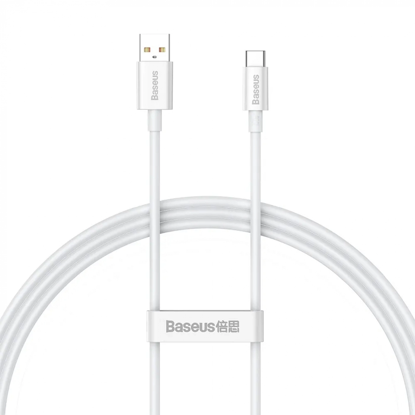 Купить Кабель Baseus Superior Series Fast Charging Data Cable USB to Type-C 100W 1m White - фото 1