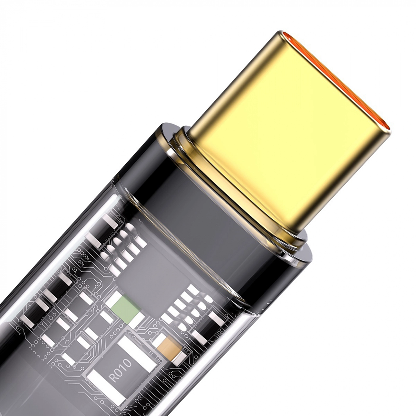 Купить Кабель Baseus Explorer Series Auto Power-Off Fast Charging Data Cable USB to Type-C 100W 1m Black - фото 5