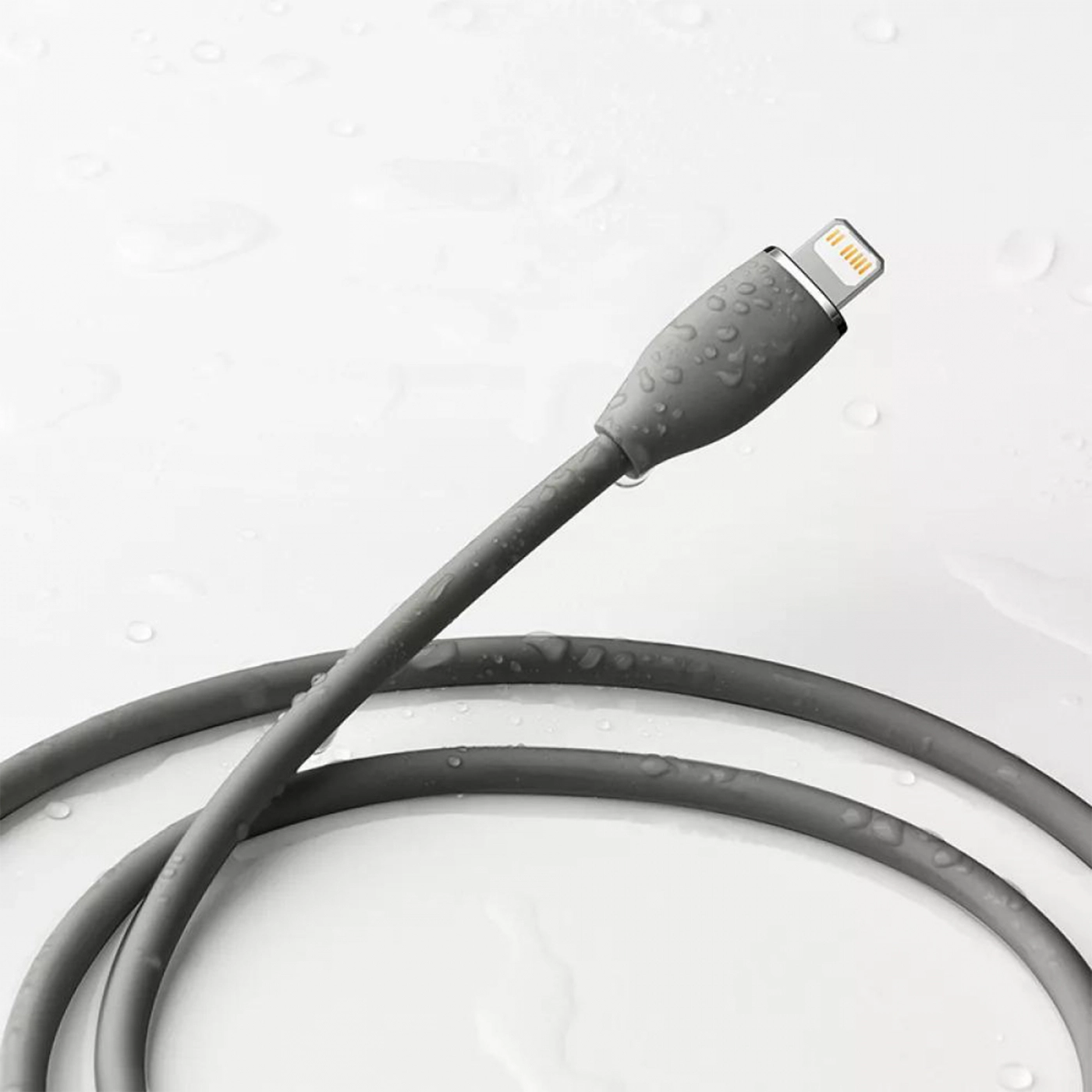 Купити Кабель Baseus Jelly Liquid Silica Gel Fast Charging Data Cable Type-C to iP 20W 1.2m Black - фото 3