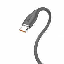 Купить Кабель Baseus Jelly Liquid Silica Gel Fast Charging Data Cable USB to Type-C 100W 1.2m Black - фото 3