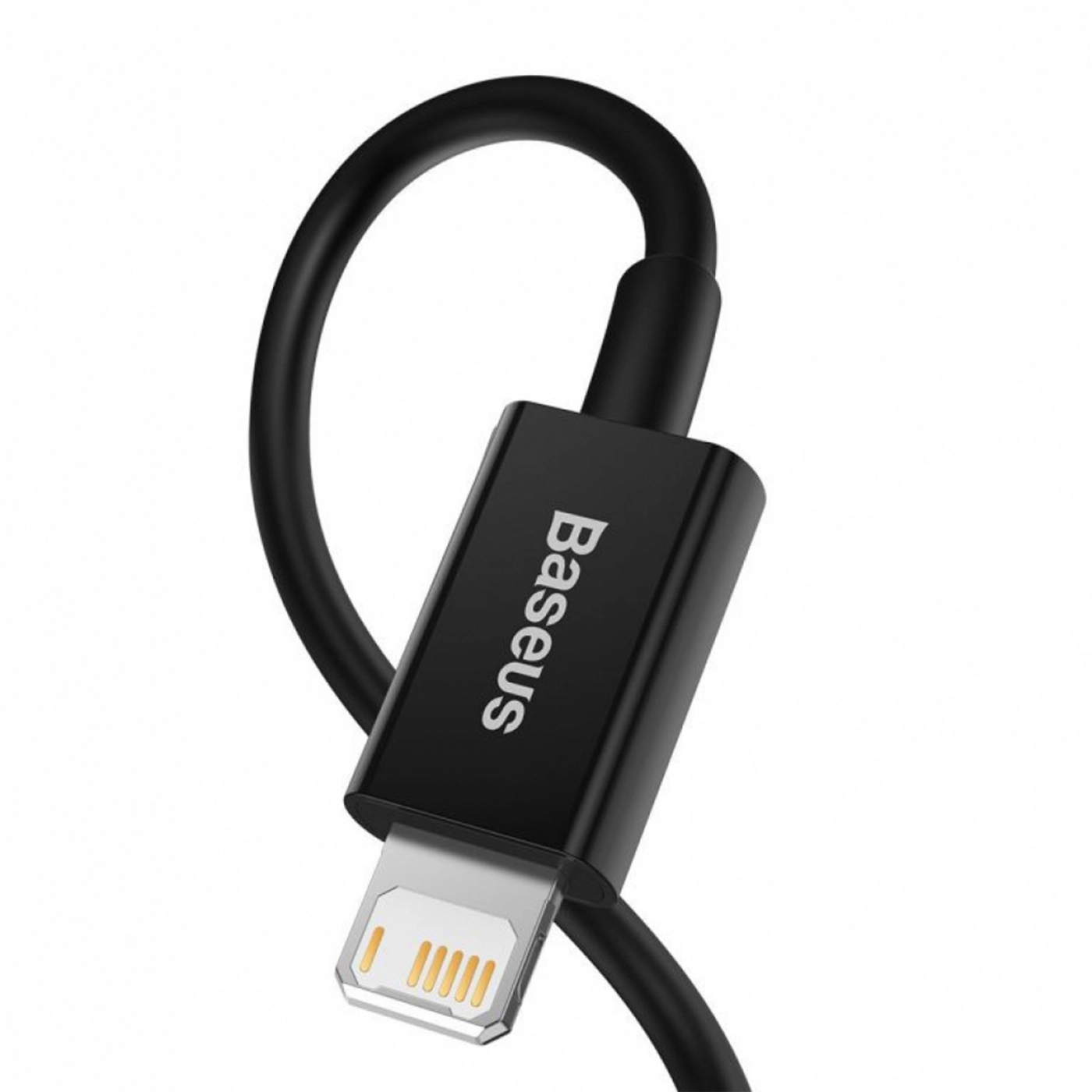 Купить Кабель Baseus Superior Series Fast Charging Data Cable USB to iP 2.4A 1m Black - фото 3
