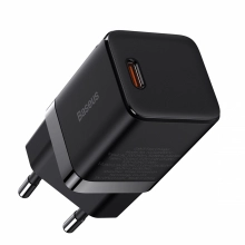 Купить Зарядное устройство Baseus GAN3 Fast Charger 1C 30W EU Black - фото 1