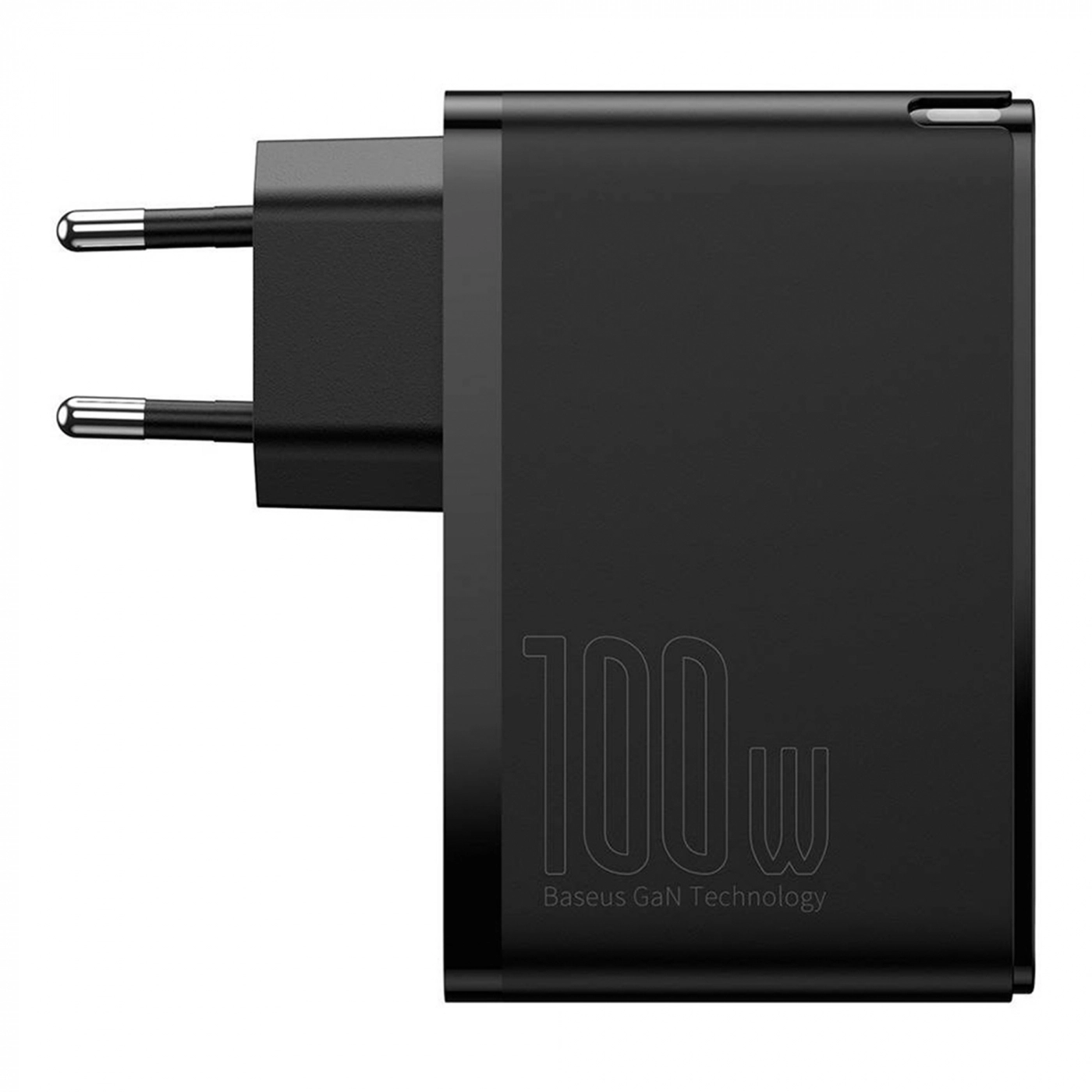 Купити Зарядний пристрій Baseus GaN2 Pro Quick Charger 2C+2U 100W EU Black (Include charging Cable Type-C 100W) - фото 3