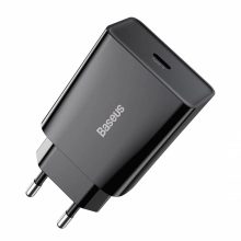 Купить Зарядное устройство Baseus Speed Mini Quick Charger 1C 20W EU Black - фото 1