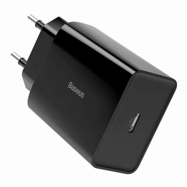 Купить Зарядное устройство Baseus Speed Mini Quick Charger 1C 20W EU Black - фото 2