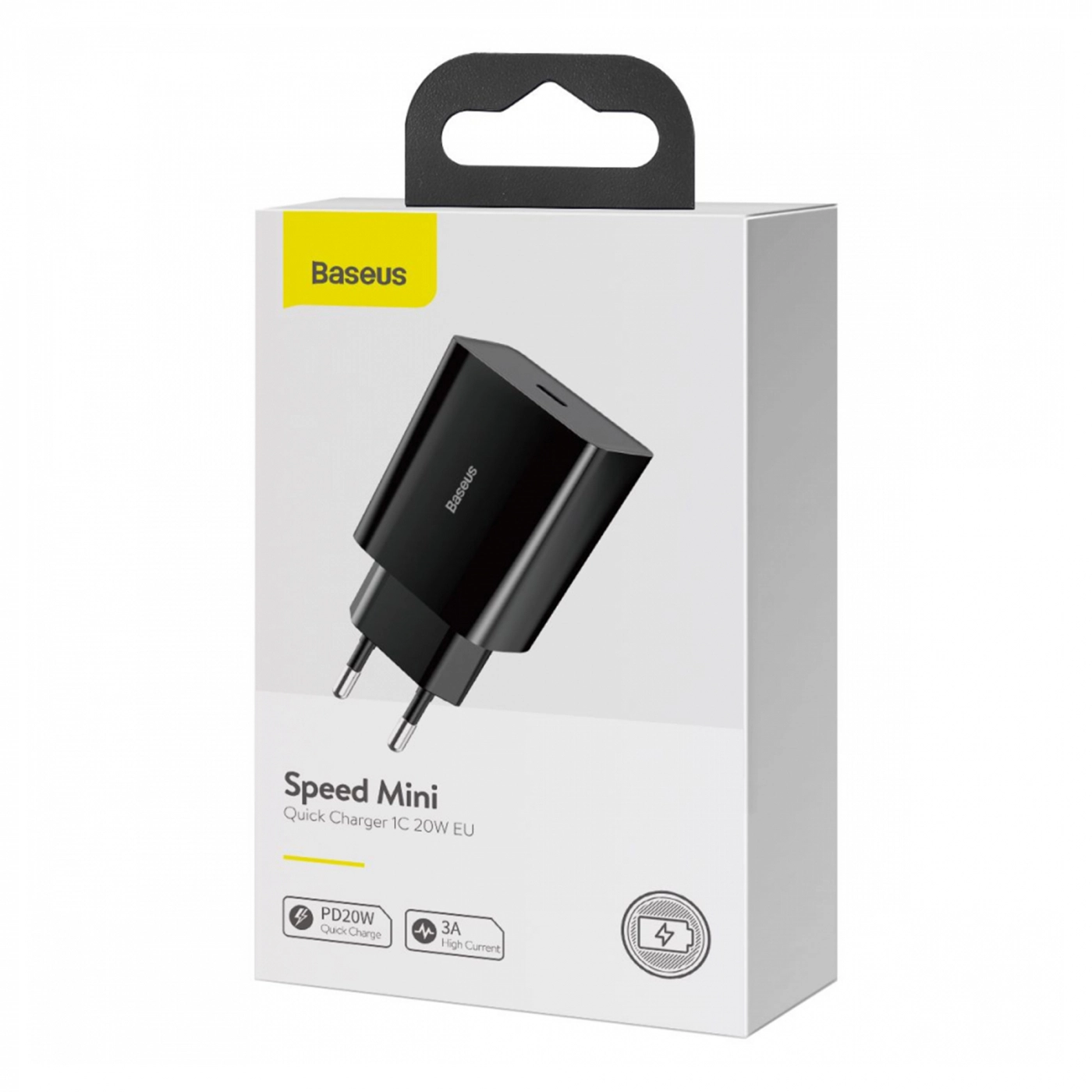 Купить Зарядное устройство Baseus Speed Mini Quick Charger 1C 20W EU Black - фото 8