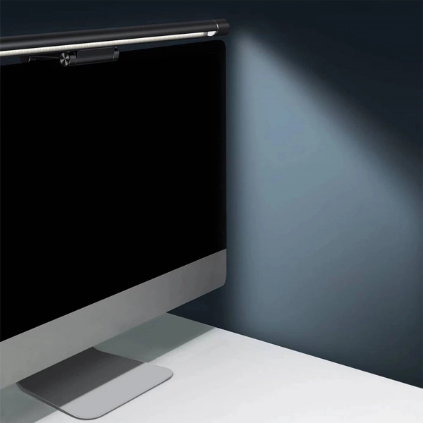 Купить Десктоп-лампа светодиодная Baseus i-wok Series USB Asymmetric Light Source Screen Hanging Light (fighting) Pro Black - фото 5
