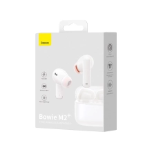 Купить Наушники Baseus True Wireless Earphones Bowie M2+ White - фото 3