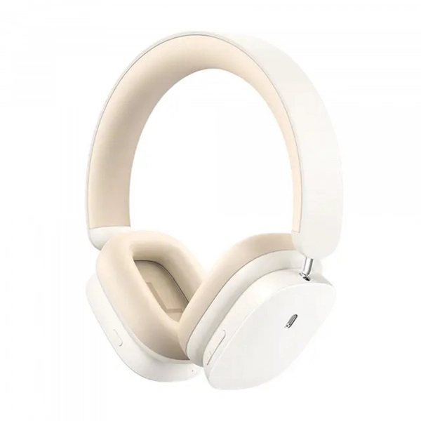 Купить Наушники Baseus Bowie H1 Noise-Cancelling Wireless Headphones Creamy-White - фото 2