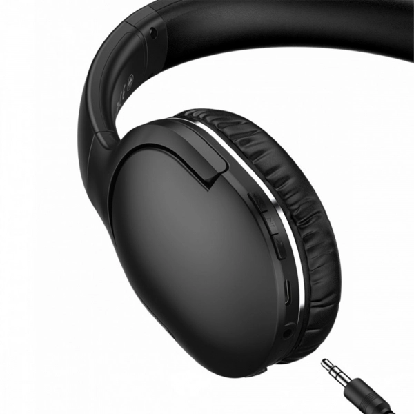 Купити Навушники Baseus Encok Wireless headphone D02 Pro Black - фото 3