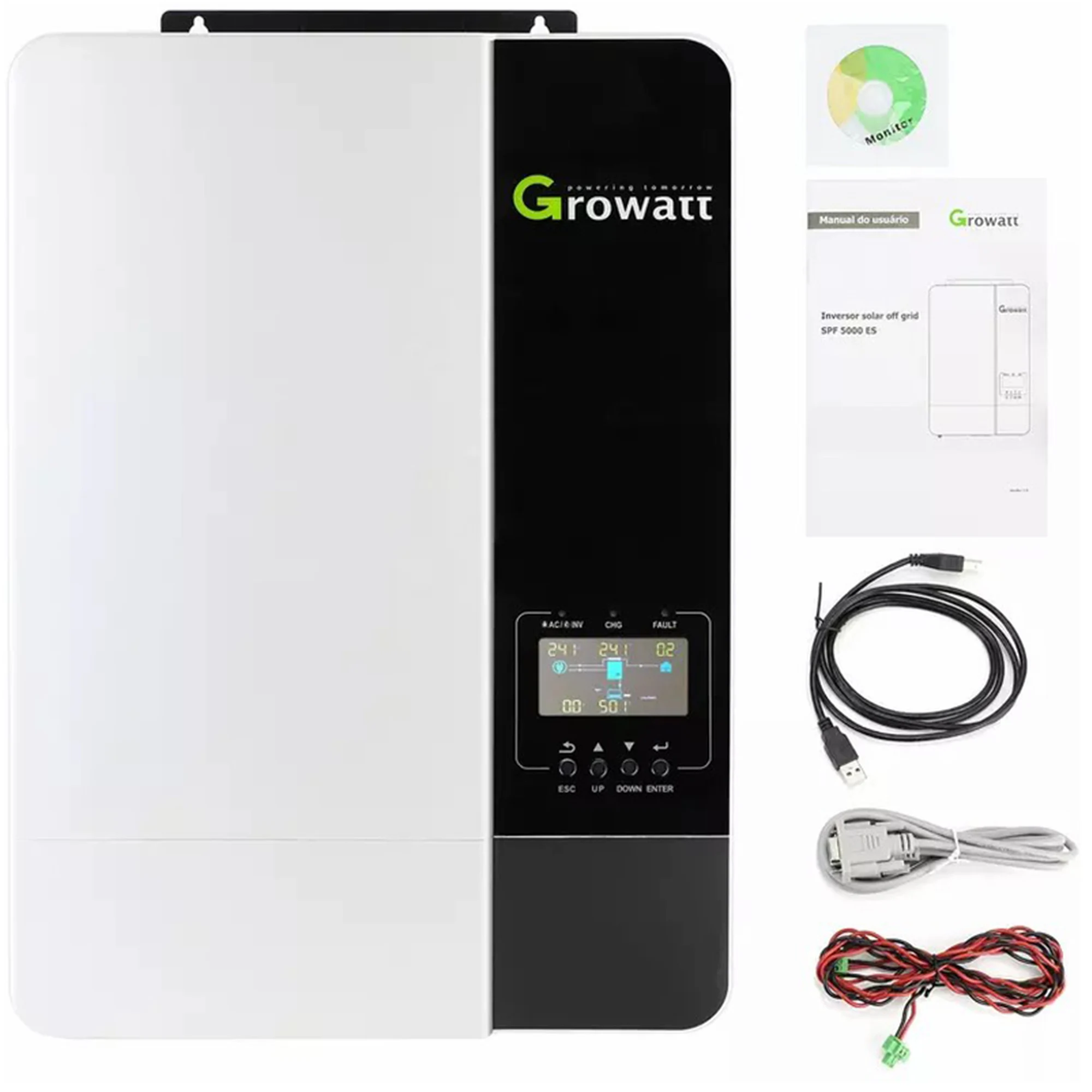 Купити Автономний сонячний інвертор Growatt SPF5000ES Wi-Fi - фото 2